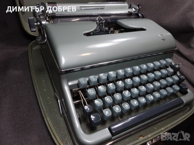 СТАРА РЕТРО ПОРТАТИВНА ПИШЕЩА МАШИНА TORPEDO 18 GERMANY, снимка 2 - Антикварни и старинни предмети - 54098394