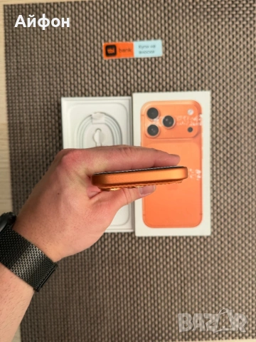 НОВ! *ЛИЗИНГ* iPhone 17 Pro 256Gb Cosmic Orange ГАРАНЦИЯ, снимка 10 - Apple iPhone - 54517565