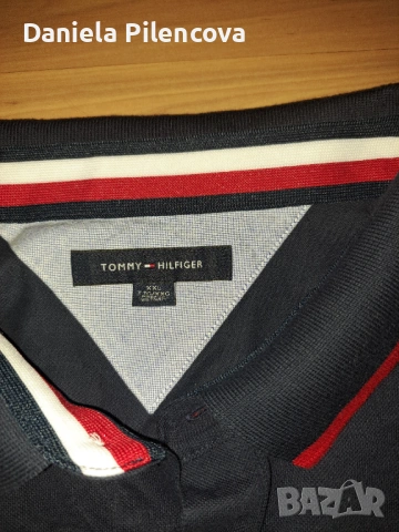 Мъжка поло тениска Tommy Hilfinger XXL, снимка 4 - Тениски - 54604238