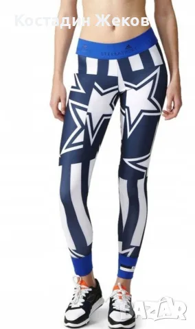  Нов. Дамски спортен оригинален клин Adidas StellaSport Print 