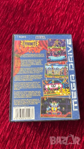 Sega Mega Drive Headdy, снимка 3 - Други игри и конзоли - 54637421