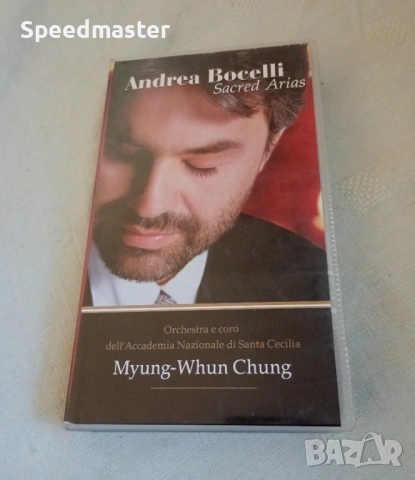 VHS Andrea Bocelli - Sacred Arias