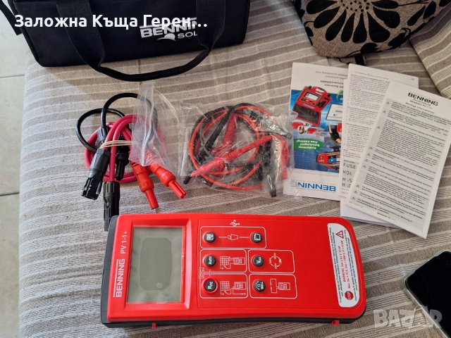 Тестер за фотоволтаични инсталации BENNING PV 1-1+
