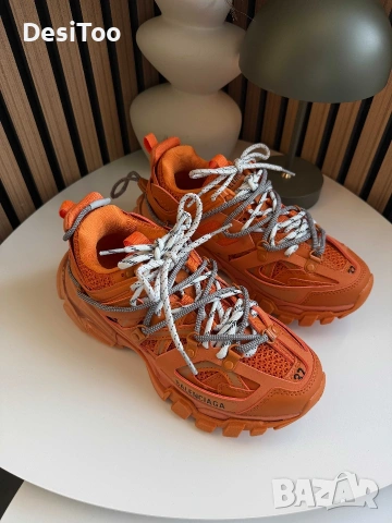 Balenciaga Track – Orange , снимка 6 - Маратонки - 54305894