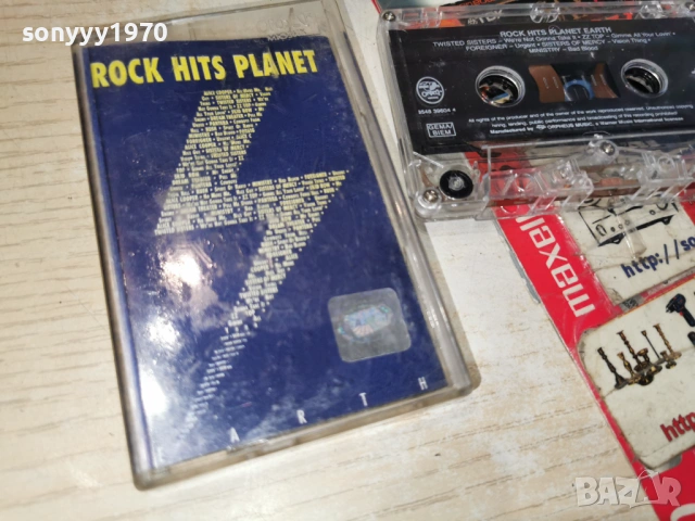 ROCK HITS PLANET-ORIGINAL TAPE 1905261706H2E6R, снимка 3 - Аудио касети - 54607415