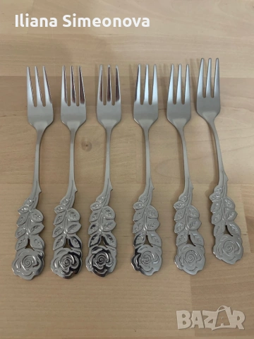 Прибори , снимка 4 - Прибори за хранене, готвене и сервиране - 49165651