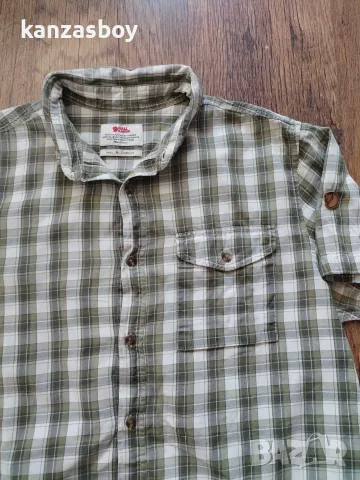 Fjällräven Sarek Shirt S/S Mens - страхотна мъжка риза М , снимка 2 - Ризи - 55565283