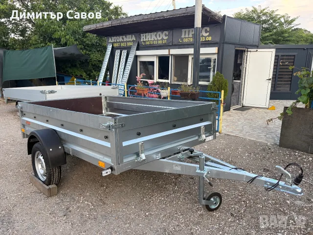 Туристическо самосвално ремарке Neptun N7-253 Hobby за АТV,UTV, мотори до 750кg., снимка 6 - Ремаркета - 55397395