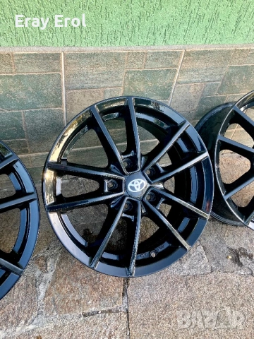 16 джанти 5x114.3 Toyota Verso Auris Corolla Avensis RAV4 5х114.3 Тойота Версо Корола Аурис, снимка 3 - Гуми и джанти - 54733516