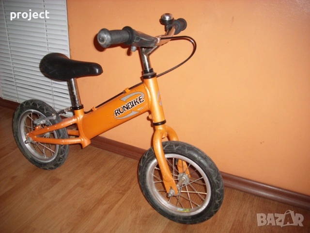 RUNBIKE 12 ″ USA АЛУМИНИЕВ Детски велосипед,колело с помощни колела.Промо!, снимка 12 - Детски велосипеди, триколки и коли - 54805285