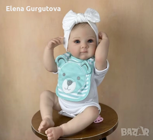 Реалистична кукла бебе, снимка 5 - Кукли - 54937937