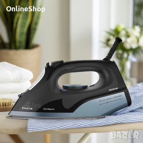 Парна ютия Taurus Atlas 2600 Ceramic, снимка 12 - Ютии - 54334165