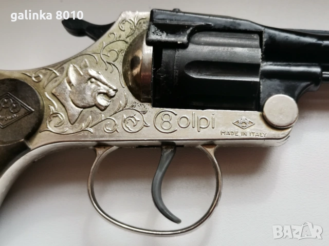 Стар касов Италиански пистолет, снимка 2 - Антикварни и старинни предмети - 54012844