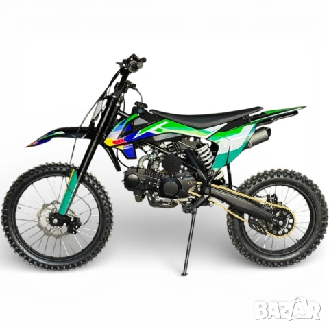 Бензинов Офроуд Кросов Мотор DIRT BIKE 125сс, Джъмбо Гуми, 85км/ч, 7KW, снимка 9 - Мотоциклети и мототехника - 54989320
