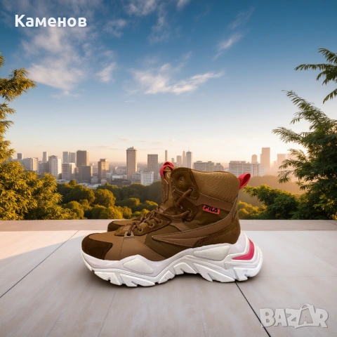 Ефектни спортни обувки от дамска серия - FILA Desert Boot