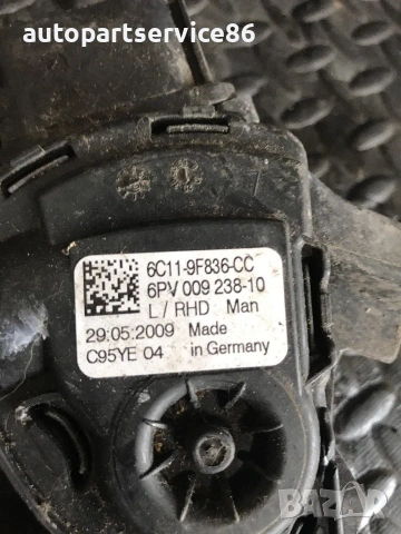 Педал на газта за Ford Transit Mk7 (2006-2011) 6C11-9F836-CC, снимка 3 - Части - 55118541
