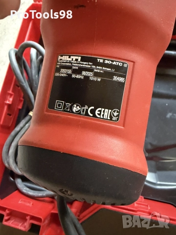 Hilti TE 30-ATC AVR 2025г., снимка 6 - Перфоратори - 55317849