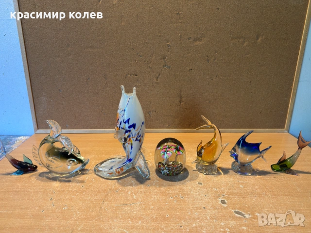 7 броя фигури "MURANO"