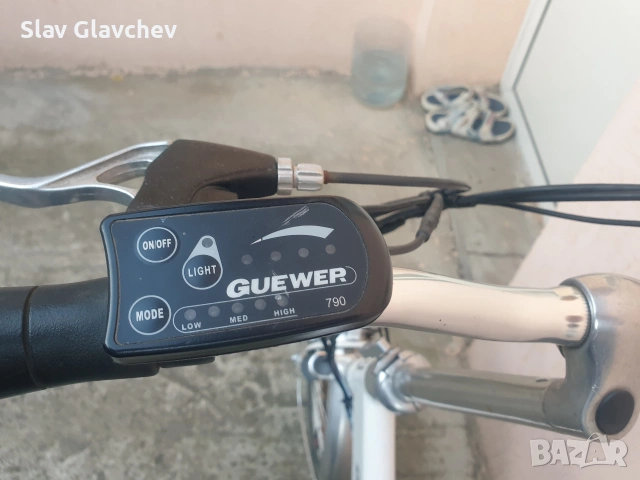 Немски сгъваем електрически велосипед 20цола 36v10A, снимка 3 - Велосипеди - 54100863