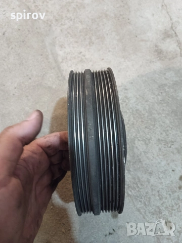 Демпферна шайба колянов вал VW Audi 2.5 TDI, снимка 3 - Части - 55159760