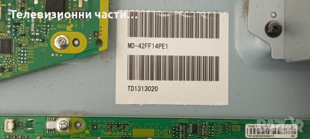 Panasonic TX-P42S30E на части MD-42FF14PE1/TNPH0938 1 A TXN/A1REUE/MPF6909 PCPF0276, снимка 3 - Части и Платки - 55133073