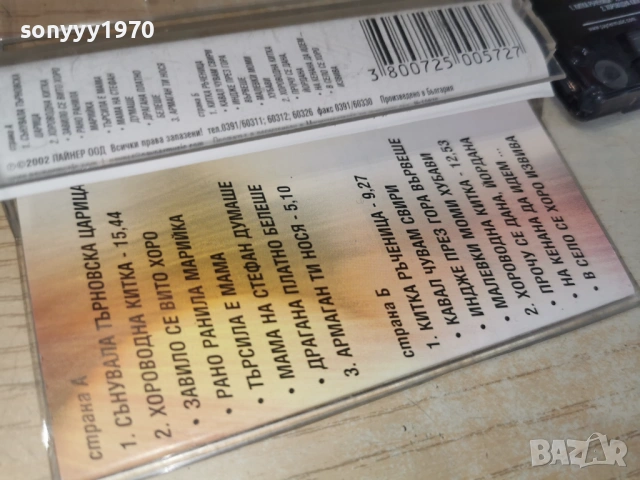 ИЛКА АЛЕКСАНДРОВА-ОРИГИНАЛ 0106251511H2E6R, снимка 10 - Аудио касети - 54738767