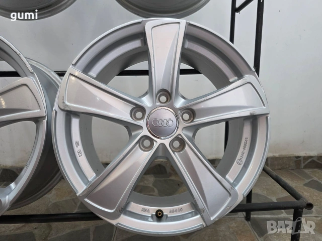 4бр 16ски джанти за Audi, 5х112мм. A161503, снимка 2 - Гуми и джанти - 55231059