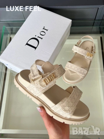 Dior ⚜️Дамски Сандали , снимка 15 - Сандали - 54541899