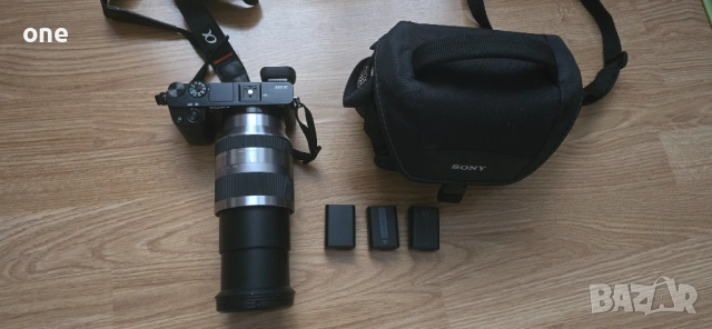 Sony alpha 6000+Sony 18-200+Sony чанта+3 батерии/Sony alpha 6600, снимка 3 - Фотоапарати - 54304841