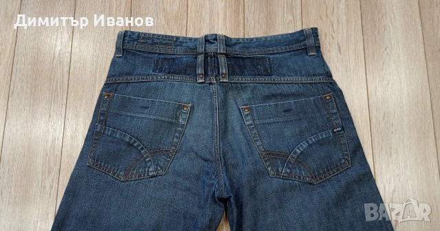 Дънки GAS, 100% памук, размер 33 (M-L), снимка 6 - Дънки - 54528748
