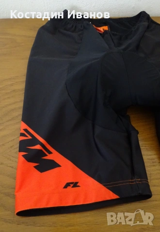 KTM Factory Line мъжки шорти за колело и байк XL, снимка 2 - Спортни дрехи, екипи - 55161303