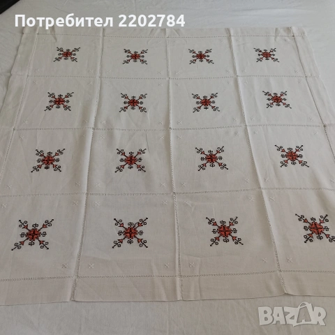 Битови карета, бродерия,каре, снимка 4 - Покривки за маси - 55242835