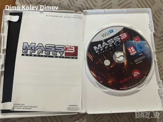 Mass Effect Special Edition Nintendo Wii, снимка 3 - Игри за Nintendo - 54666386