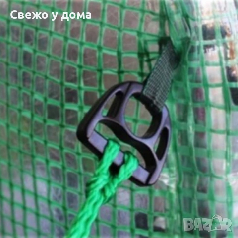 Голяма оранжерия - идеална вентилация и здрава конструкция 8 × 3 × 2 м, снимка 10 - Оранжерии - 54546986