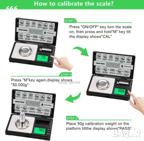 Високопрецизна милиграмова везна, снимка 5 - Друга електроника - 54019691
