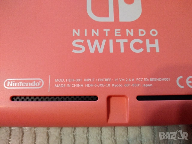 Nintendo Switch Lite - розова, снимка 6 - Nintendo конзоли - 54785748