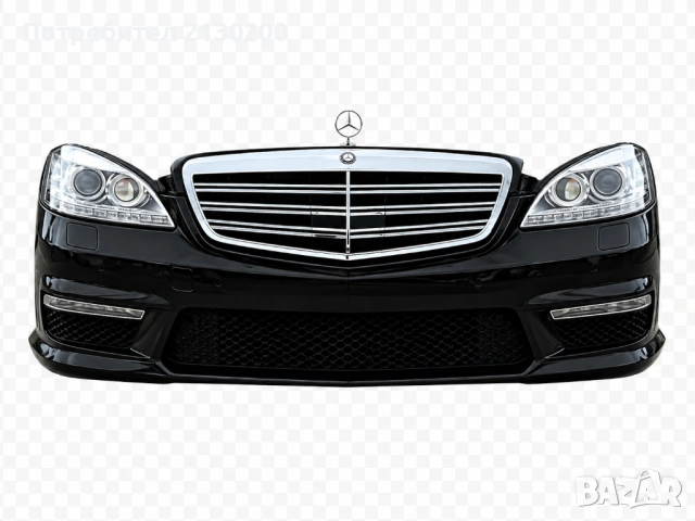 Предна броня за Mercedes W221 S-Class AMG, снимка 4 - Части - 54716872