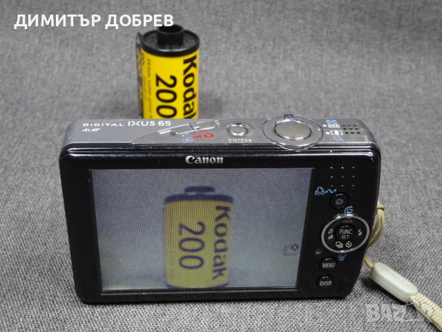 ЦИФРОВ ФОТОАПАРАТ CANON DIGITAL IXUS 65 6.0MP DIGITAL CAMERA, снимка 11 - Фотоапарати - 54005241