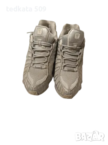 Обувки Nike Shox Metallic Silver, снимка 2 - Маратонки - 55673139