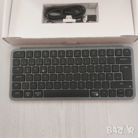 Професионална безжична клавиатура Keychron B1 Pro (75% / Bluetooth & 2.4GHz), ISO-DE, снимка 6 - Клавиатури и мишки - 54944140