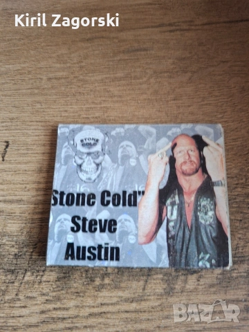 Кеч картинки Stone Cold Steve Austin, снимка 2 - Колекции - 54174145