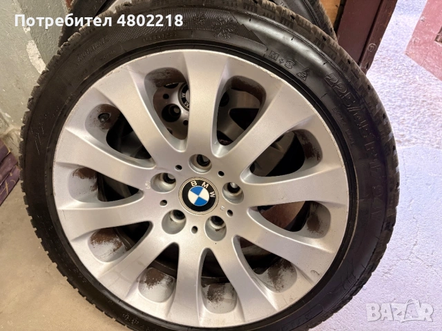 Джанти с гуми бмв 17  5х120, снимка 4 - Гуми и джанти - 54345684