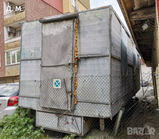 Фургон на колела за склад, работилница, офис