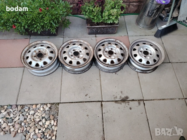 Железни джанти 14” - за Volkswagen GolF II и Jetta II   , снимка 3 - Гуми и джанти - 55236401