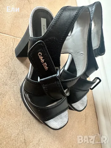 Кожени сандали®️Calvin Klein, снимка 2 - Чехли - 54752153