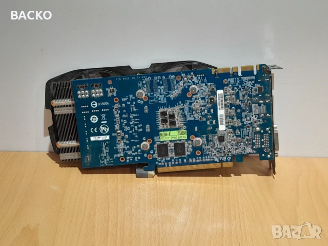 Видеокарта Gigabyte NVIDIA GeForce GTX 660 TI 2Gb GDDR5 192bit, снимка 2 - Видеокарти - 54710266