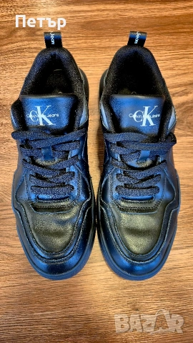 Кожени маратонки