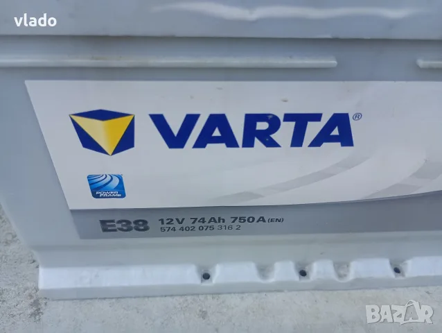 Акумулатор VARTA SILVER DINAMIK 74ah, снимка 2 - Аксесоари и консумативи - 55412628
