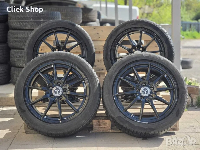 5х112 17 Цола Джанти Оригинални Мерцедес А246, снимка 4 - Гуми и джанти - 54333203