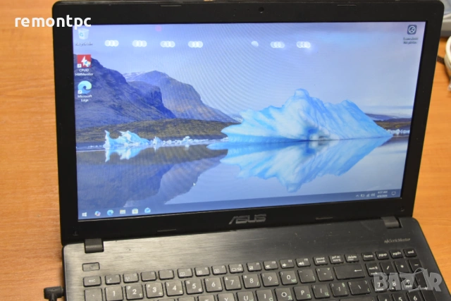 15.6 инчов лаптоп Asus X551C за 20 евро - 4 ГБ ДДР3 / Celeron / 500 GB HDD адаптер, снимка 3 - Лаптопи за дома - 54136681